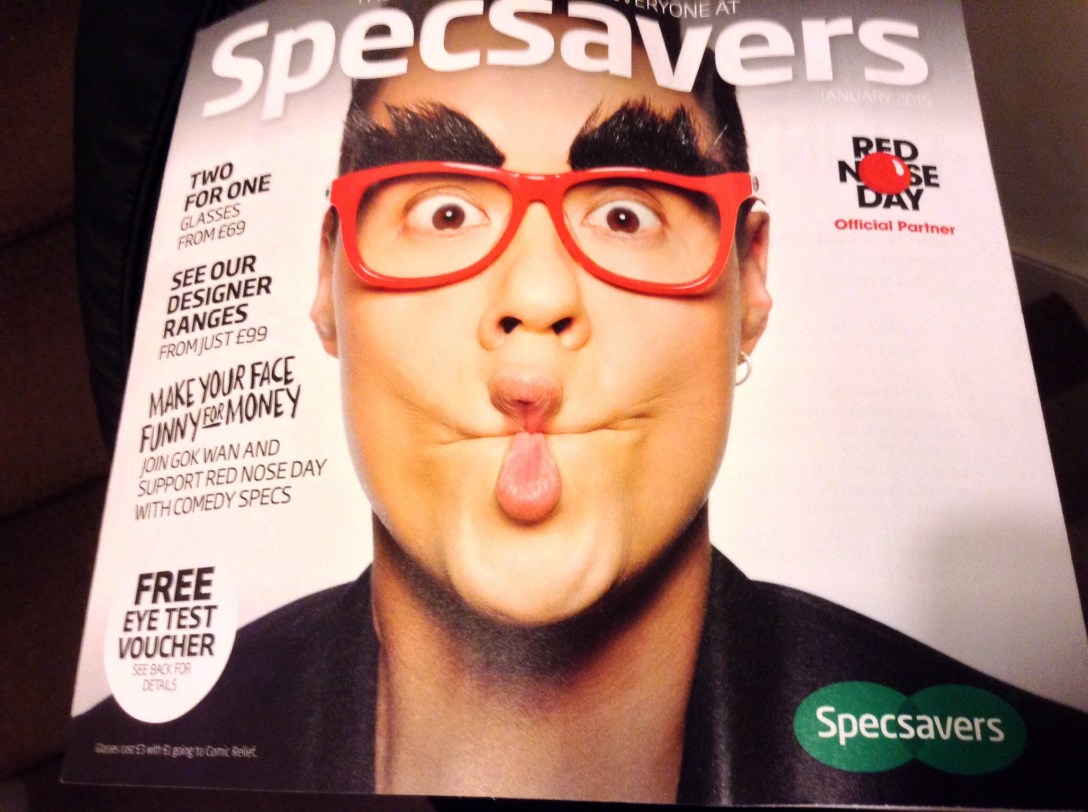 Blooming cheek: this came through my door... Packed full of discount but a few weeks too late!